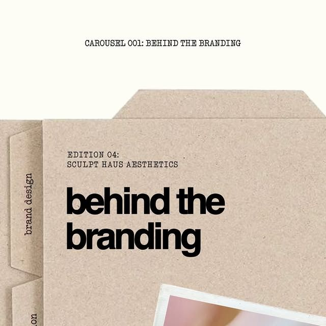 Branding visual para redes: pieza editorial tipo archivo de marca
